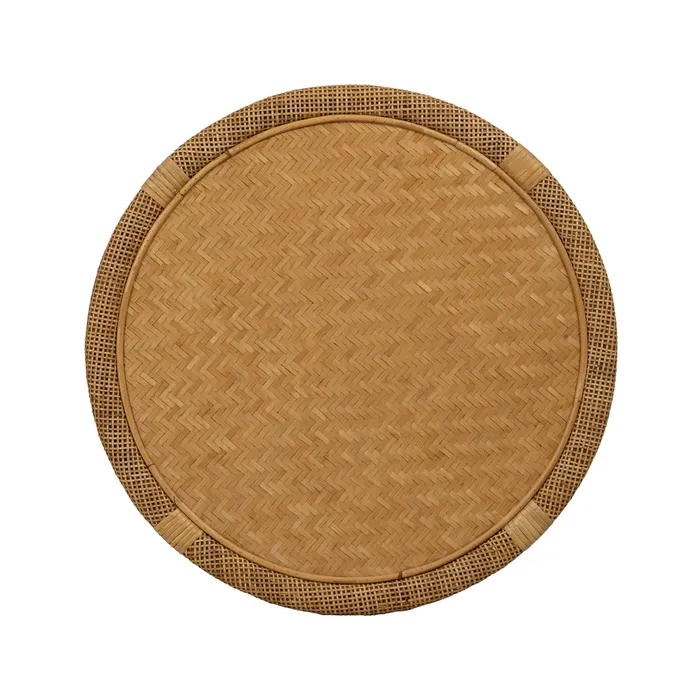 Masuta laterala bambus decor|Masute naturale pentru living [6]