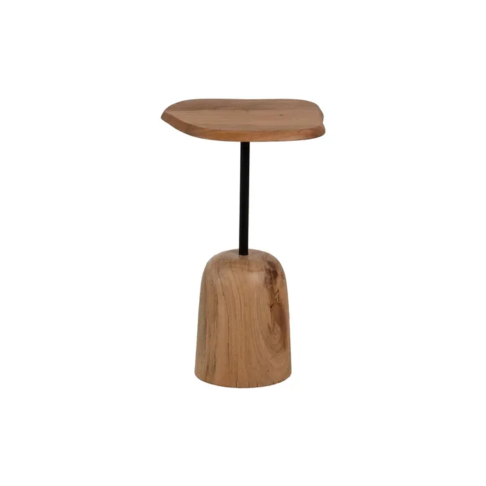 Măsuță laterală acacia, mobilier rustic [4]