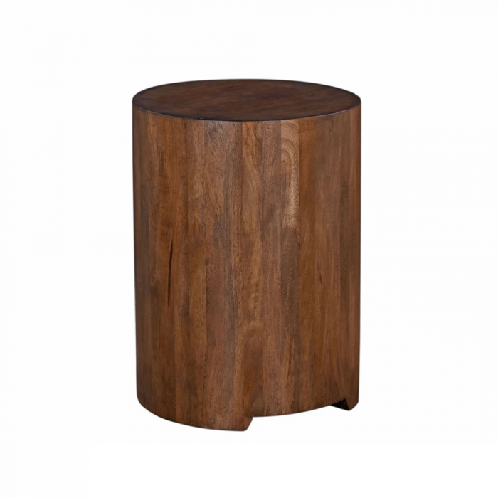 Masuta Block lemn mango natural cilindrica [1]