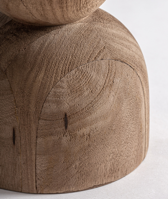 Măsuță laterală lemn mango natural FLOW – titlu imagine principală [2]