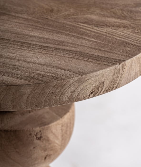 Măsuță laterală lemn mango natural FLOW – titlu imagine principală [3]