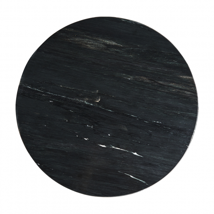 Masuta laterala Art Deco metal alb negru|Masute elegante [3]