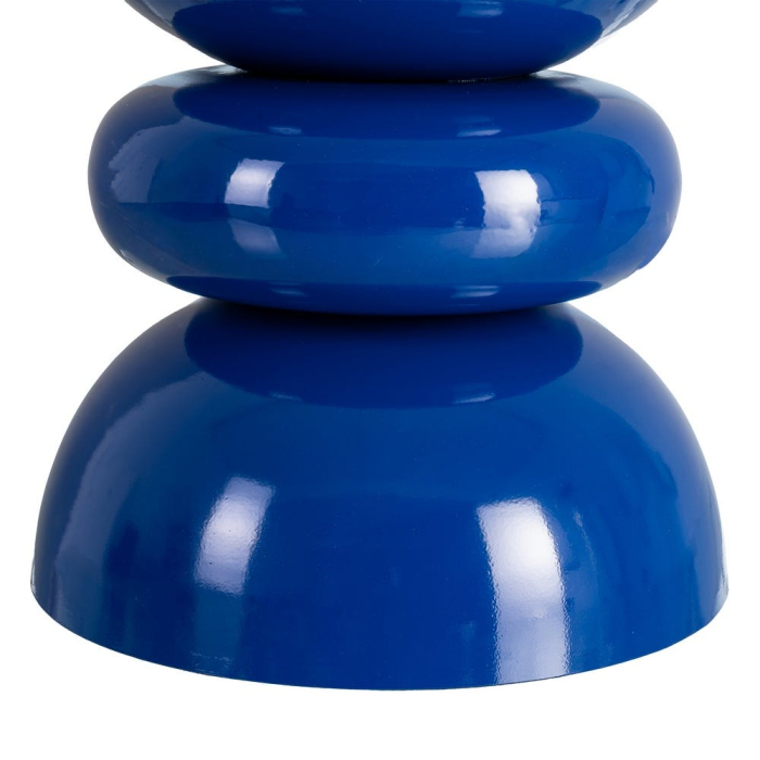 Măsuță laterală din metal cu finisaj albastru [6]