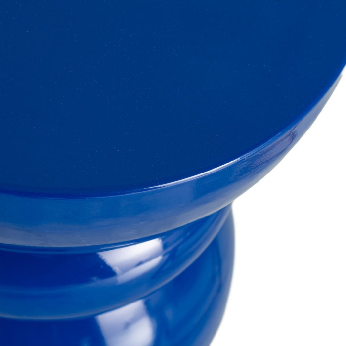 Măsuță laterală din metal cu finisaj albastru [7]