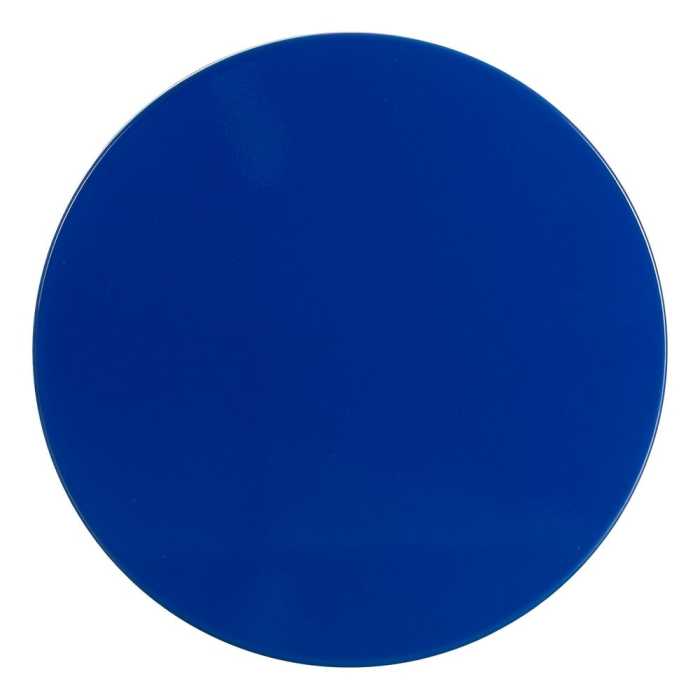 Măsuță laterală din metal cu finisaj albastru [8]