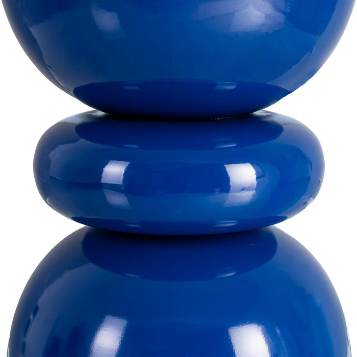 Măsuță laterală din metal cu finisaj albastru [5]