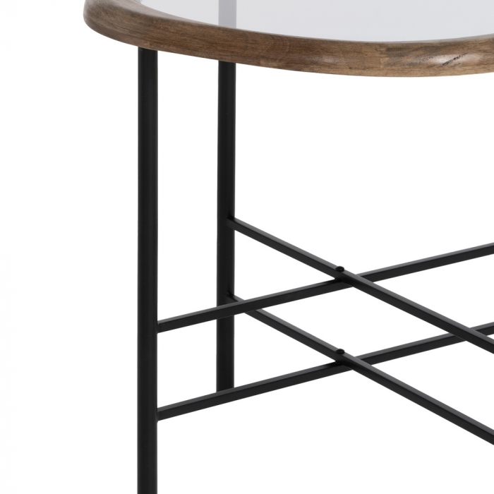 Masuta de Living cu Blat din Sticla CreativDeco - Mobilier Modern și Funcțional [7]