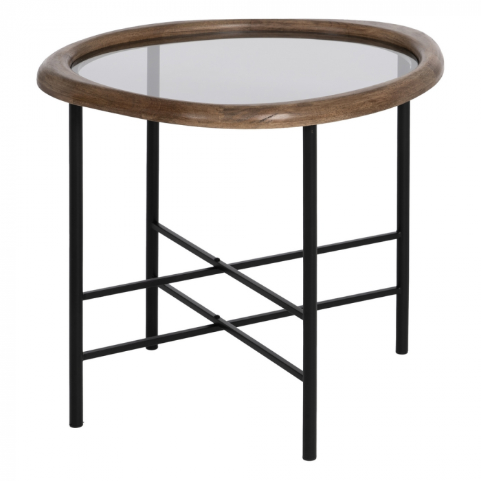Masuta de Living cu Blat din Sticla CreativDeco - Mobilier Modern și Funcțional [3]