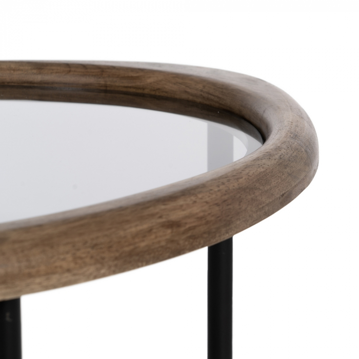 Masuta de Living cu Blat din Sticla CreativDeco - Mobilier Modern și Funcțional [6]