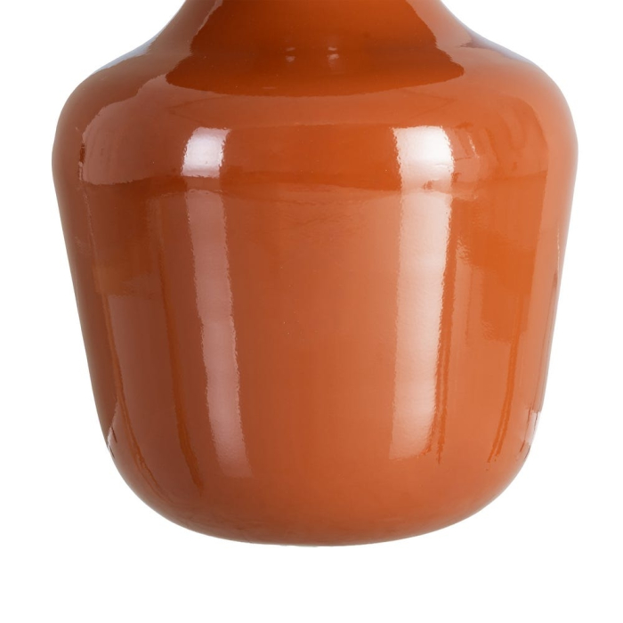 Măsuță laterală din metal teracotă bază volumetrică [7]