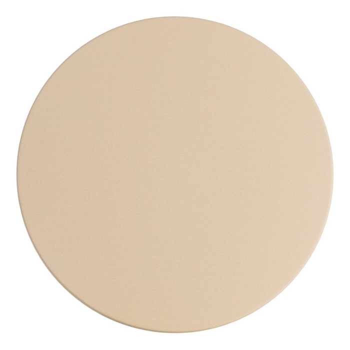 Măsuță laterală din oțel taupe blat rotund [8]