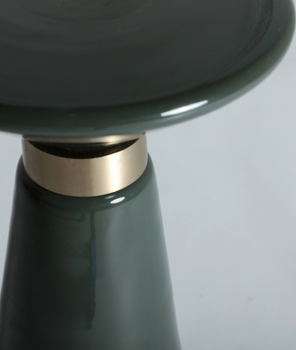 Măsuță laterală sticlă verde aurie CASSIS – titlu imagine principală [3]