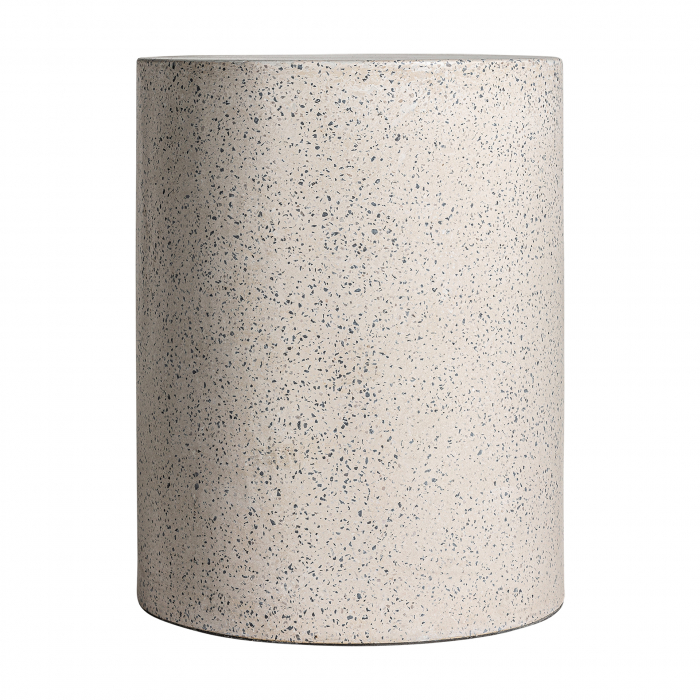Masuta laterala contemporana terrazzo alb|Masute decorative [2]