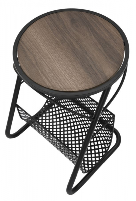 Masuta laterala compacta cu suport reviste CreativDeco [3]