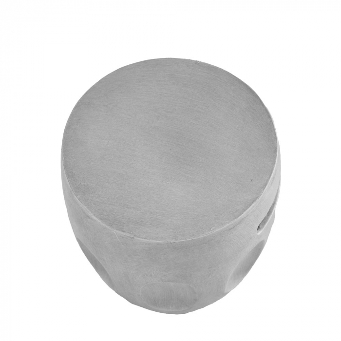 Masuță laterală sculpturală Africa Side Table gri beton [4]