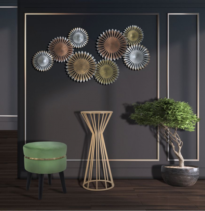 Masuta laterala inalta slim aurie | Accent glamour CreativDeco [8]