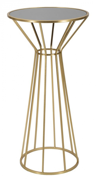 Masuta laterala inalta 100 cm cu oglinda mare CreativDeco [1]