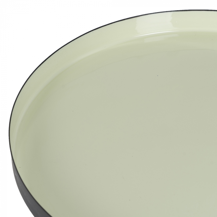 Masuta Tip Bar Fier Negru si Blat Verde CreativDeco - Piesa de Lux [6]