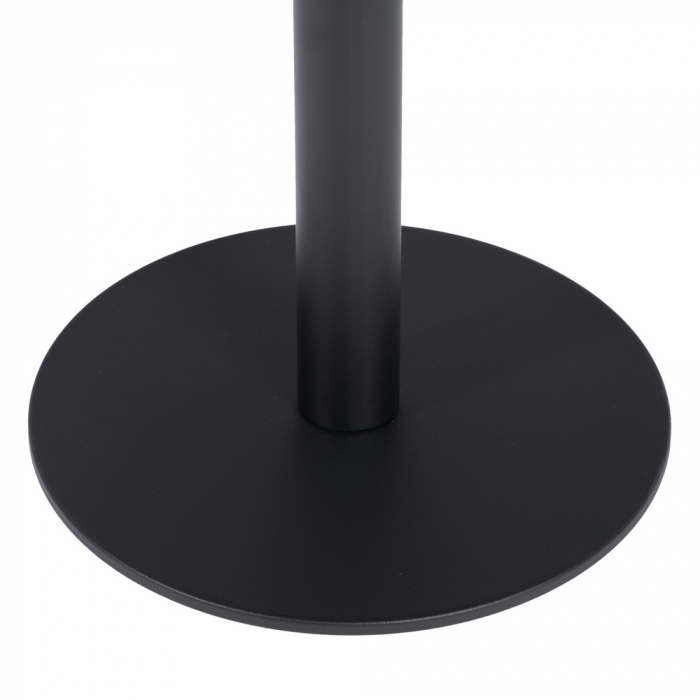 Masa Laterala Minimalista CreativDeco - Mobilier Negru Lucios [6]