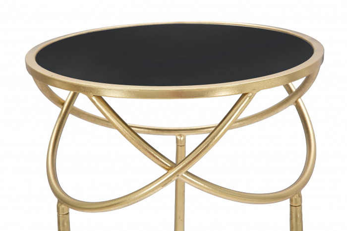 Masuta laterala Ring, auriu negru - CreativDeco.ro [5]