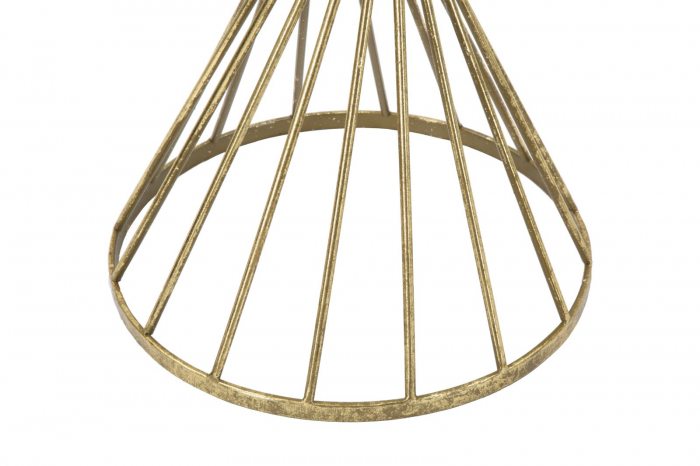 Masuta laterala rotunda | Blat oglinda | CreativDeco [7]