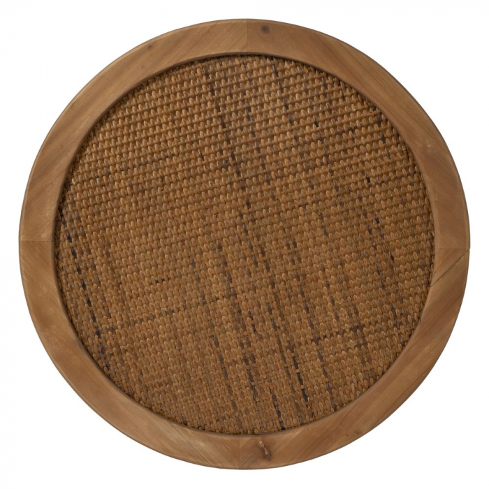 Măsuță Rotundă cu Ratan CreativDeco - Accesoriu Elegant pentru Spații Moderne [9]
