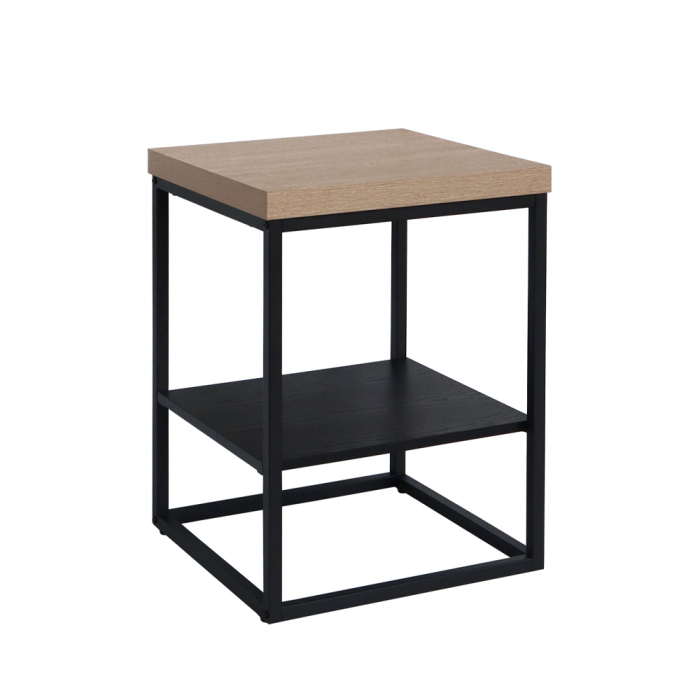 Masuta Ale stejar sonoma negru minimalista [1]