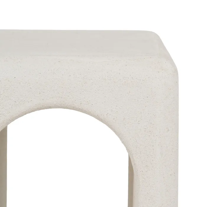 Masuta laterala MDF alba|Mobilier decor contemporan [6]
