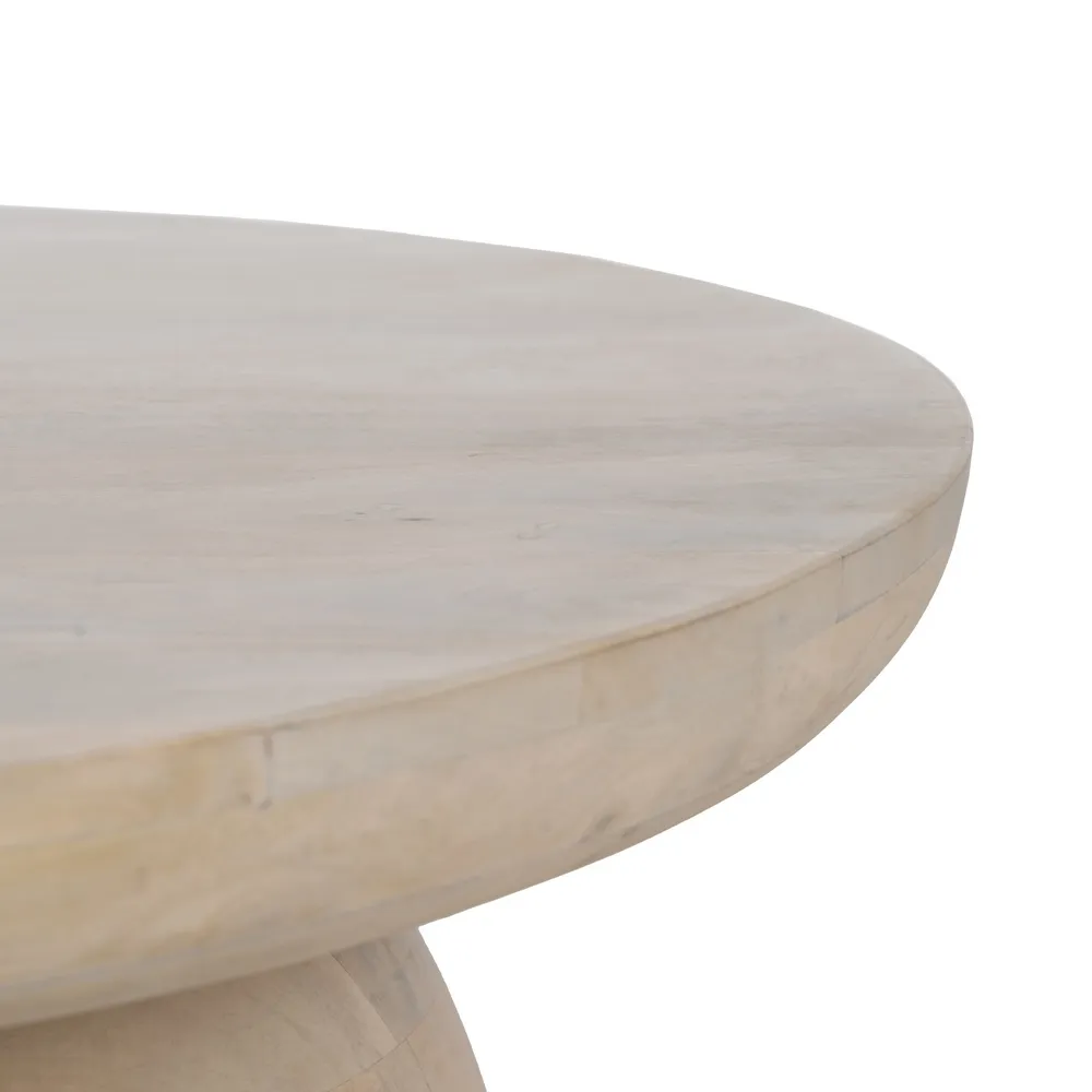 Masuta living Batel, lemn mango alb - creativdeco.ro [12]