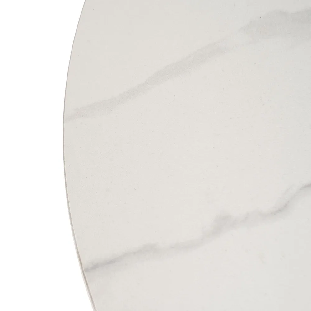 Masuta Living Ceramica Metal, Alb Natural - CreativDeco.ro [8]