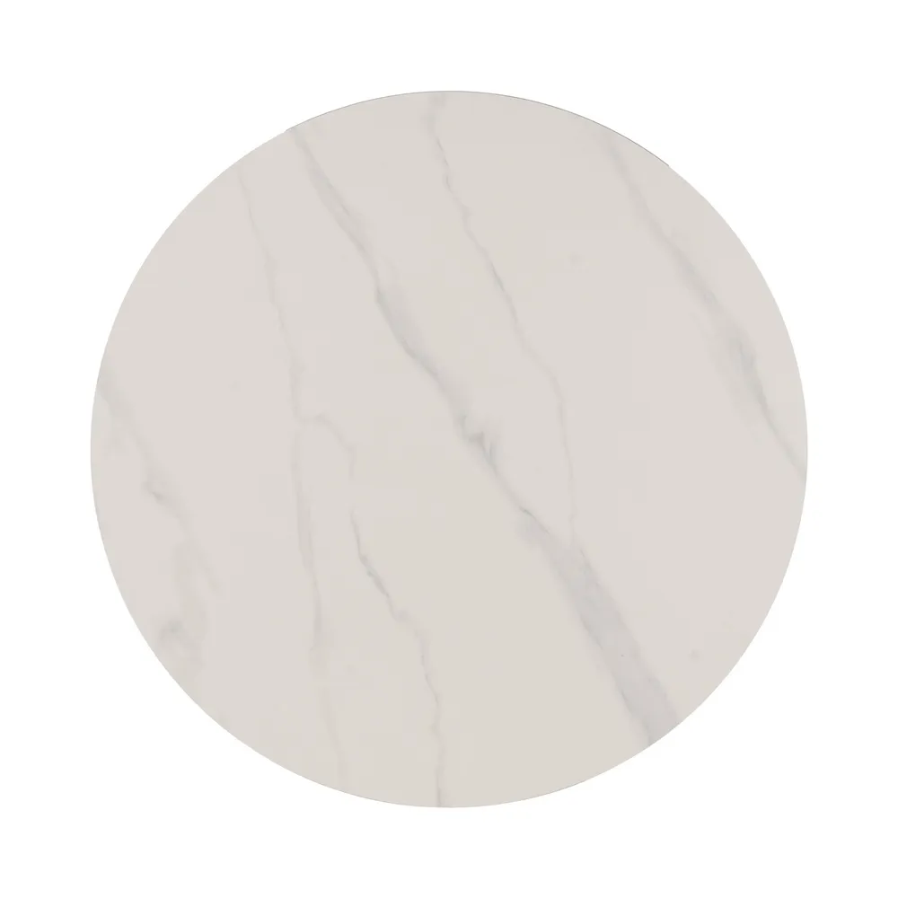 Masuta Living Ceramica Metal, Alb Natural - CreativDeco.ro [6]