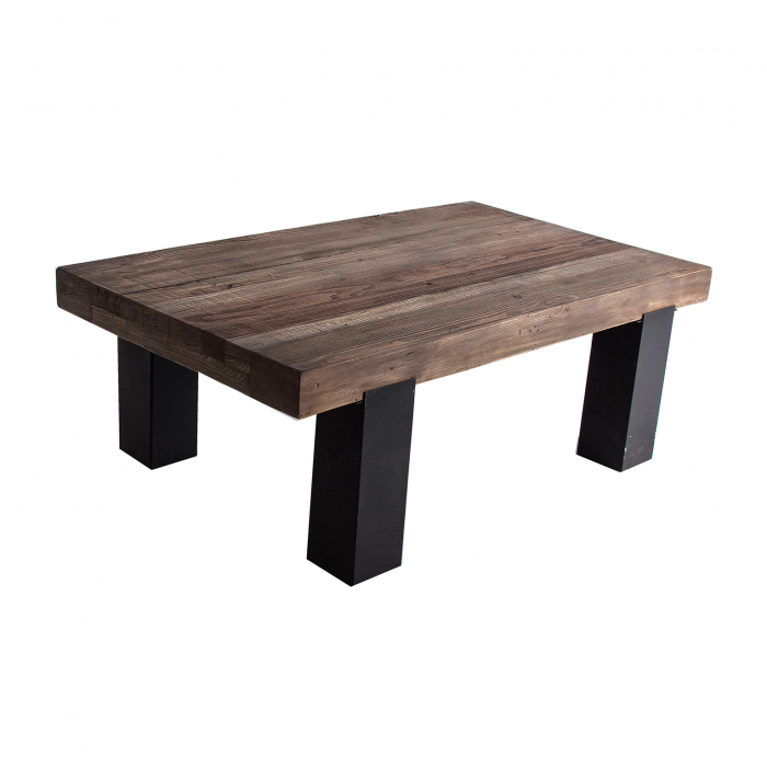 Masuta living coloniala lemn reciclat|Masute autentice [3]