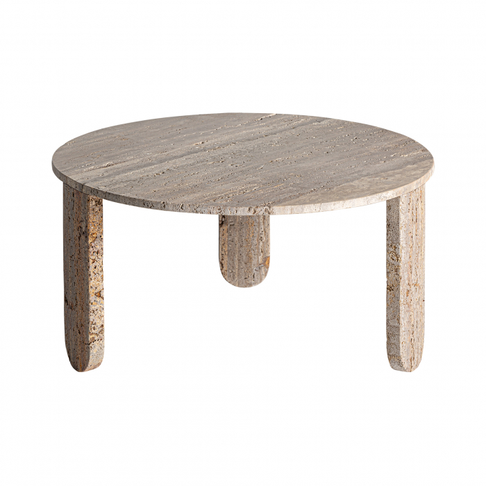 Masuta living Art Deco travertin bej|Masute elegante [2]
