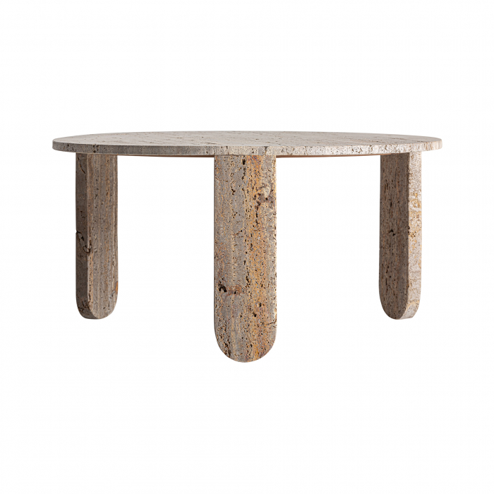 Masuta living Art Deco travertin bej|Masute elegante [1]