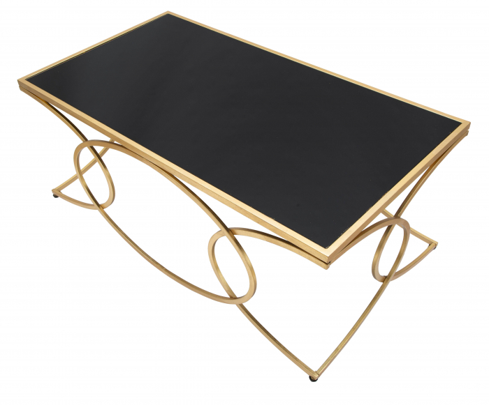 Masuta living Infinity, auriu negru [5]