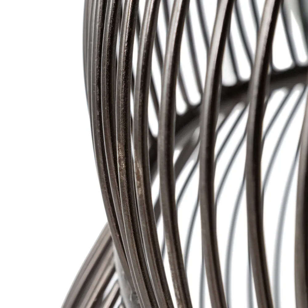 Masuta Living Original, Marmura Neagra, Metal Argintiu - creativdeco.ro [6]