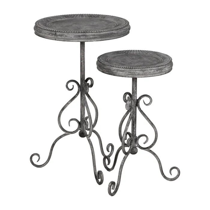 Măsuță metalică industrială|Mobilier compact modern [3]