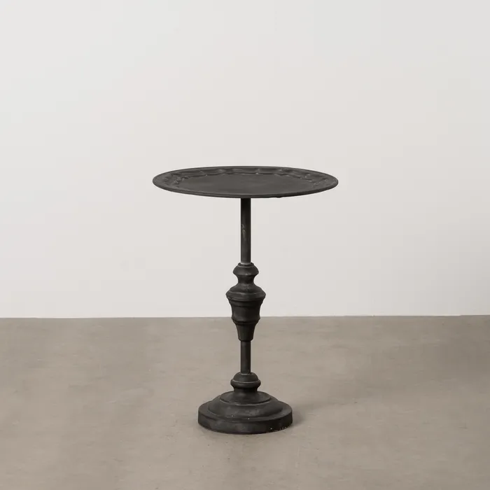 Măsuță industrială gri, mobilier minimalist [1]