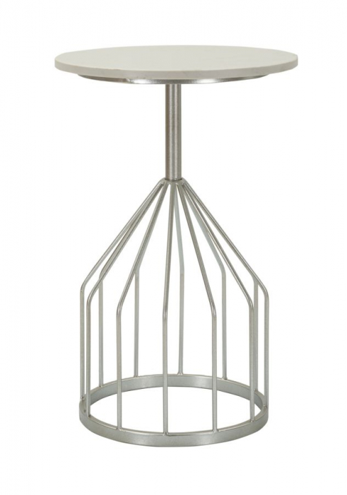 Masuta rotunda design geometric | Mobilier contemporan [3]