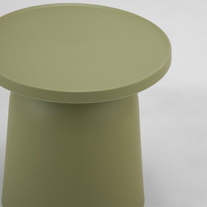 Măsuță de cafea rotundă din polipropilena verde [3]