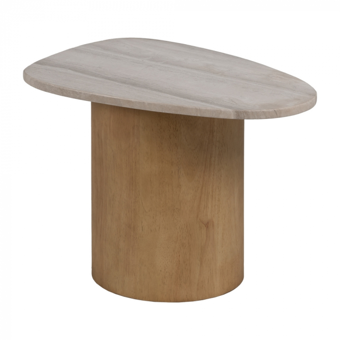 Masuta cu Blat din Marmură CreativDeco - Design Rafinant pentru Living și Dormitor [3]