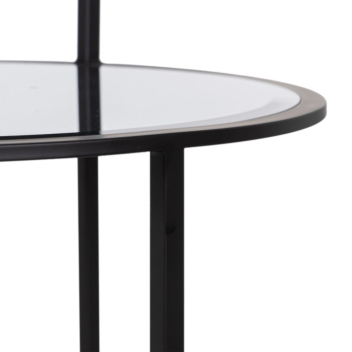 Masuta Metal Negru Oglinda CreativDeco - Design Modern si Elegant [5]