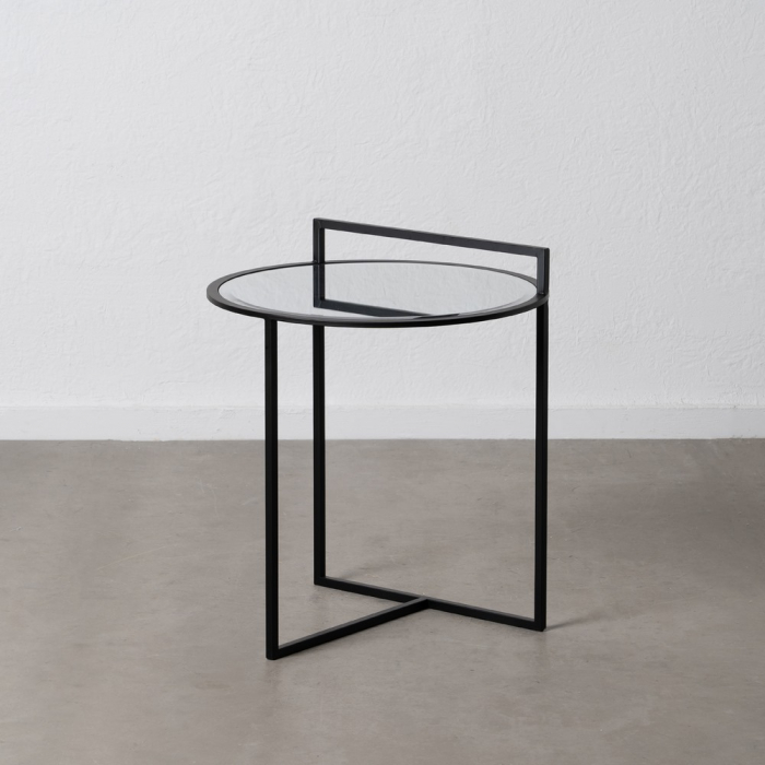 Masuta Metal Negru Oglinda CreativDeco - Design Modern si Elegant [1]