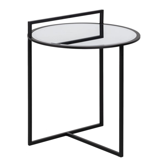 Masuta Metal Negru Oglinda CreativDeco - Design Modern si Elegant [3]