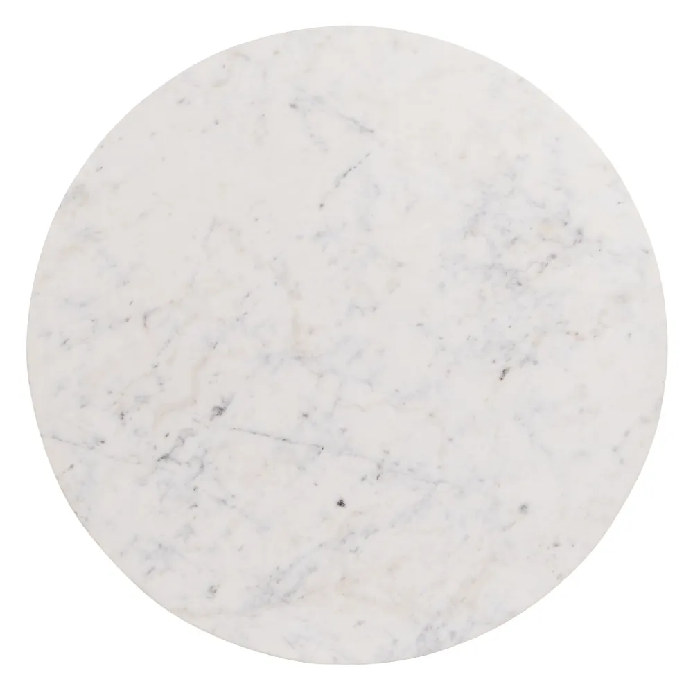 Masuta sufragerie Elegant, Marmura Alba, Lemn Mango - creativdeco.ro [3]