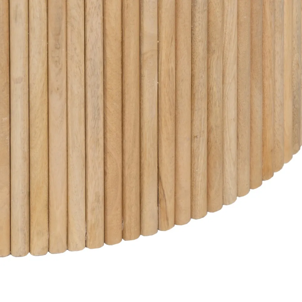 Masuta sufragerie Elegant, Marmura Alba, Lemn Mango - creativdeco.ro [4]