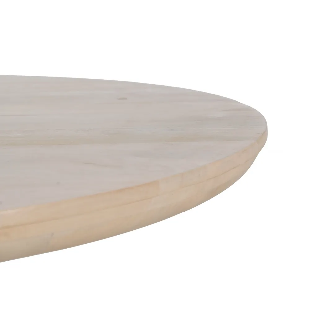 Masuta Sufragerie Lemn Mango Alb - CreativDeco.ro [7]
