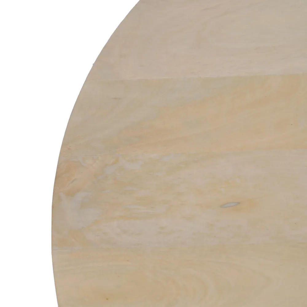 Masuta Sufragerie Lemn Mango Alb - CreativDeco.ro [10]