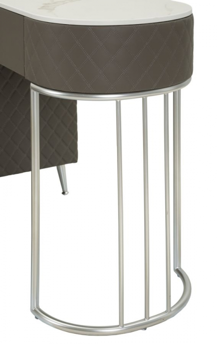 Masa de toaleta gri moderna | Mobilier functional CreativDeco [8]