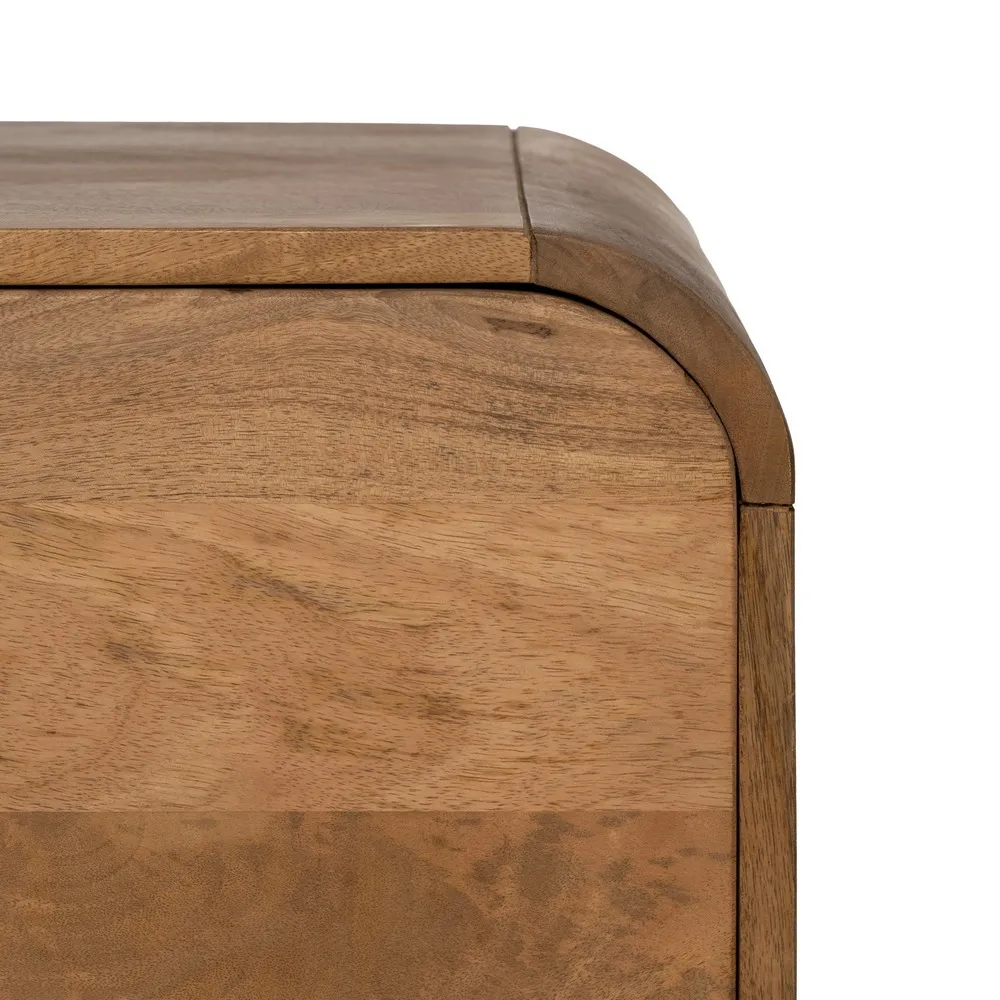 Mobila TV rotunjita mango | Mobilier living organizare multimedia [8]